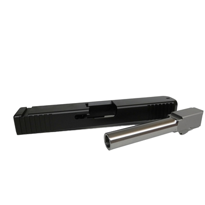 Remsport 9mm G19 Gen 3 Slide And Barrel Combo - Nitride Finish, Black